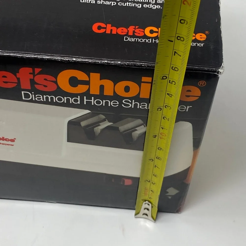 Vtg 90's Chef's Choice Knife Sharpener Diamond Hone 300 Platinum Made in USA